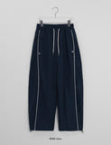 [Unisex] Fileden Track Nylon Banding Wide Pants