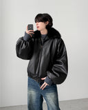 Cledor Balloon Leather Jumper