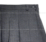 Melo Pleats Checkered Pantskirt