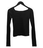 Layered set see-through tee