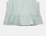 Meili Frill Short Sleeve Blouse