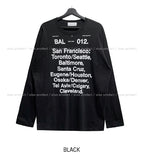 Oz Lettering Loose-Fit Long Sleeve