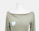 Baru Forever Off-Shoulder Sweatshirt