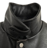 Fodeli Leather Over Padding Jacket