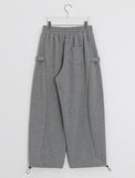 Rayu Brushed Adjust Training Banding Wide Pants
