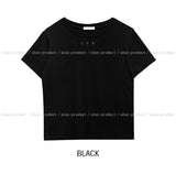 Titz eyelet crop short sleeve