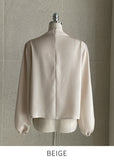 Taylors Turtle Shirring Blouse