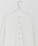 Kotsumi Pintuck Button Blouse
