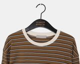 Ratto Stripe Color Matching Long Sleeve Sweatshirt