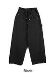Root Pigment Work Balloon Pants