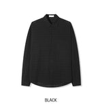 Way see-through check shirt