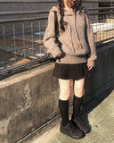 Debyu Pleated Mini Skirt