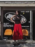 Low Balloon Crop Bermuda Pants