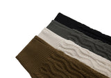 Scent Cable Knit Hood Zip-Up