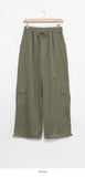 [BAON] Obomi Cotton Banding Cargo Pants