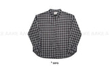 (Brushed) VINTAGE CHECK LOOSE SHIRT