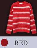 Mohair stripe knit