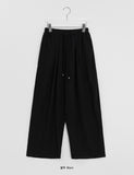 Gih Banding Linen Wide Pants