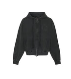 [LAN ARCHIVE] Pigment Patch Logo Crop 2Way Hood Zip-Up