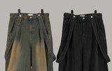 Bijo buckled bermuda denim