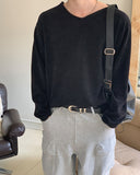 Limon V-neck Daily Knit