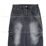 Ribat Pintuck Wide Denim Pants
