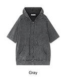 Hila Pigment Half Zip-up