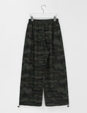 [BAONHAUS] Gihu Vintage Military Banding Wide Pants