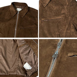 Eddie Cropped Suede Jacket