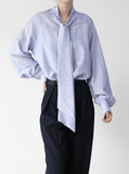 Berlin Tie Blouse