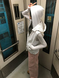 SLIM WRAP HOOD TOP