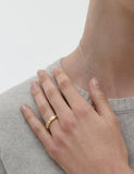 Iceblock Silver Ring M