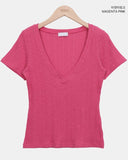 Pton Deep V-Neck Short Sleeve T-shirt