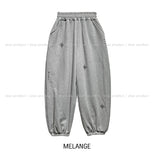 Bohemian stud balloon fit jogger pants