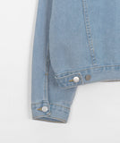 [unisex] Hassel pocket over denim jacket