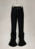 Pnoah Shirring Bootcut Pants