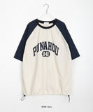 [unisex] Doya nylon string color matching over short sleeve tee