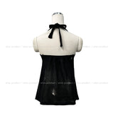 Mood Damage Knit Halter Sleeveless