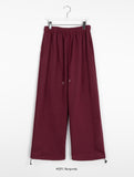 [unisex] Mikoda Brushed Cut Banding String Jogger Pants