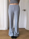[MADE/Skirt+Pants SET] Forin Bootcut Pants Unbalance Shirring Flare Layered Skirt