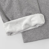 Mink Fleece Brushed Wide Banding Training Pants