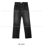 Cheek Black Washing Bootcut Denim
