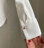 Tiens Puff Shirt Blouse