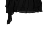 Lass Chiffon Lace Frill Sleeveless One Piece