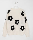 Marville flower knit cardigan