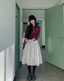 Mons Pocket Check Crop Shirt
