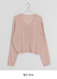 Myuro U-neck/V-neck Summer Long Sleeve Cardigan