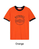 Tien Motorcycle Ringer short-sleeve T-shirt