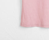 Quady see-through wool tensel layered short-sleeved T-shirt