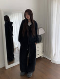 Bonne Loose Fit Hood Zip-Up